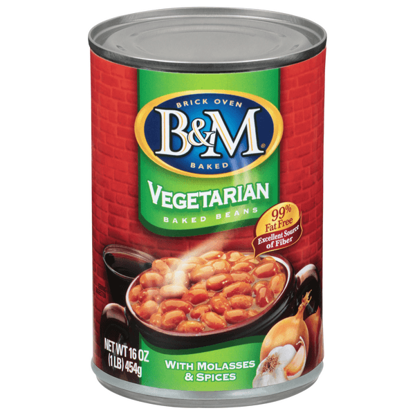 B&M Fat Free Vegetarian Baked Beans Canned