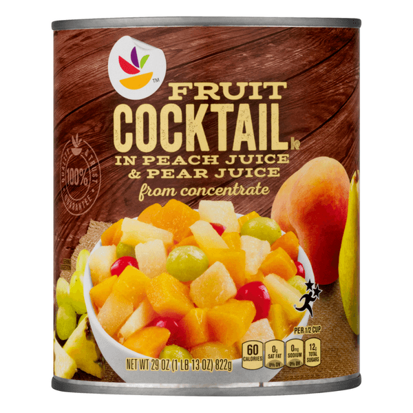 Stop & Shop Fruit Cocktail In Peach & Pear Juice