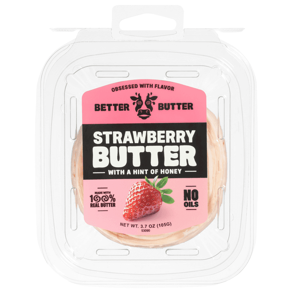 Better Butter Fresh Churned Strawberry Honey Butter