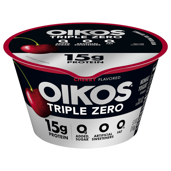 Is it Xanthan Gum Free? Oikos Triple Zero Cherry Greek Yogurt