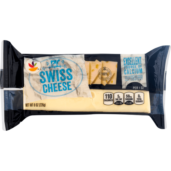 Stop & Shop Natural Swiss Cheese Block