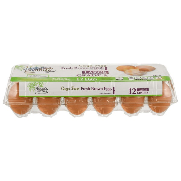 Nature'S Promise Cage Free Grade A Large Brown Eggs