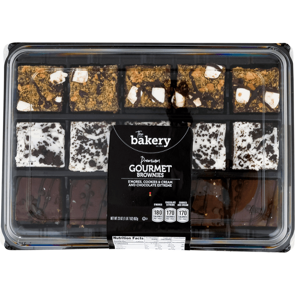 Stop & Shop The Bakery Premium Gourmet Assorted Brownies