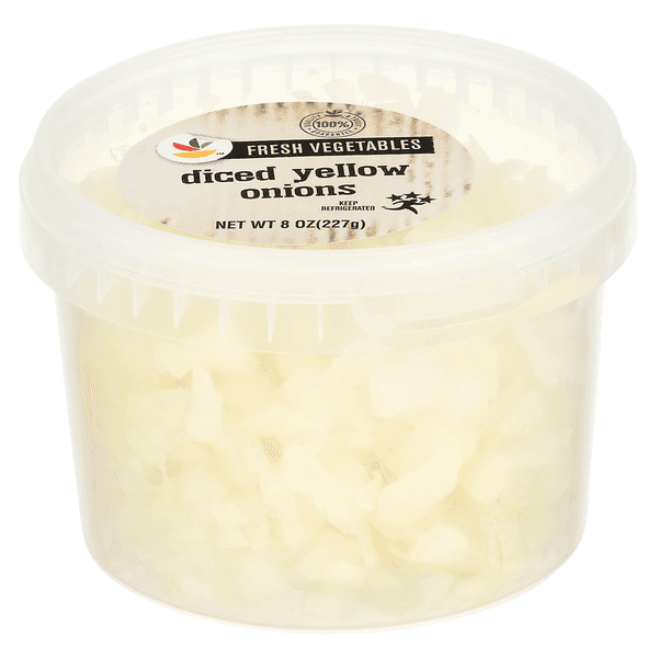 Stop & Shop Fresh Vegetables Diced Yellow Onions