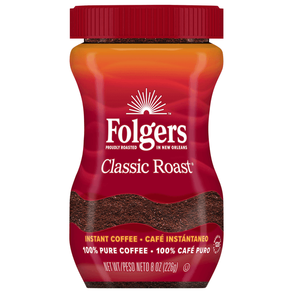 Folgers Coffee Instant Classic Roast