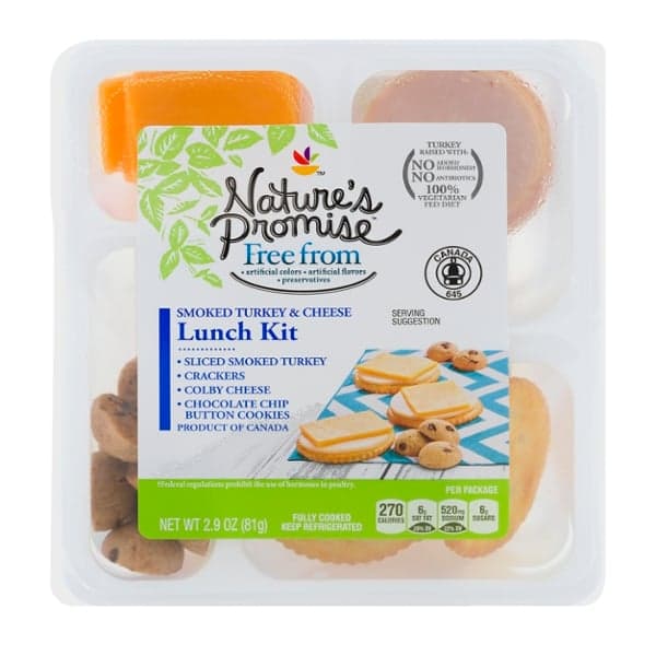 Nature'S Promise Free From Smoked Turkey Lunch Kit