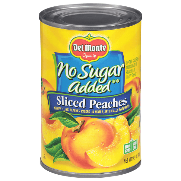 Del Monte Peaches Sliced No Sugar Added