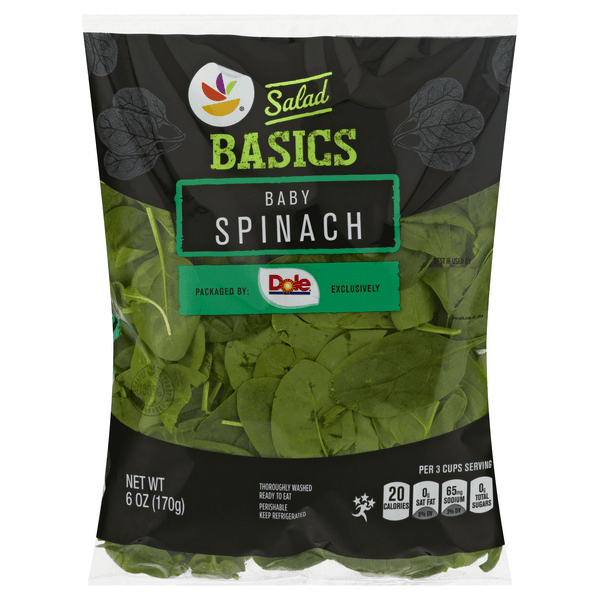 Stop & Shop Salad Basics Baby Spinach