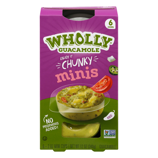 Wholly Guacamole Chunky Medium Mini Single