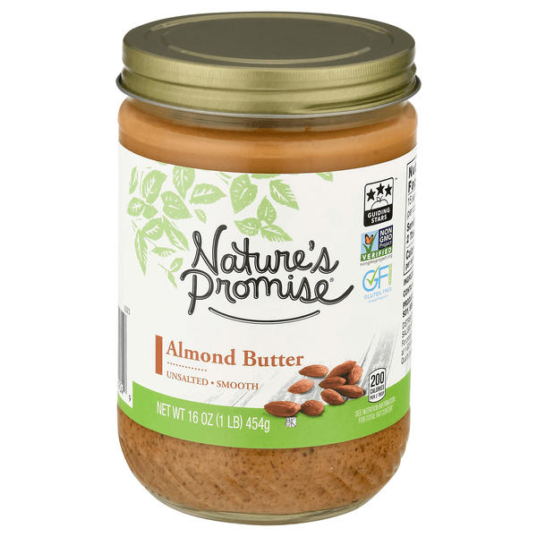 Nature'S Promise Almond Butter Creamy Unsalted
