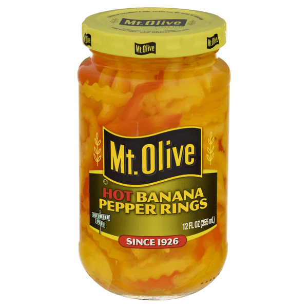 Mt. Olive Banana Pepper Rings Hot