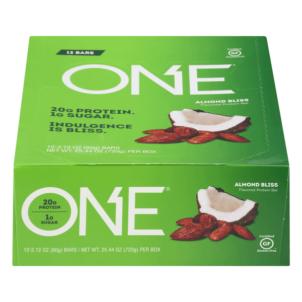 One Protein Bar Almond Bliss Gluten Free