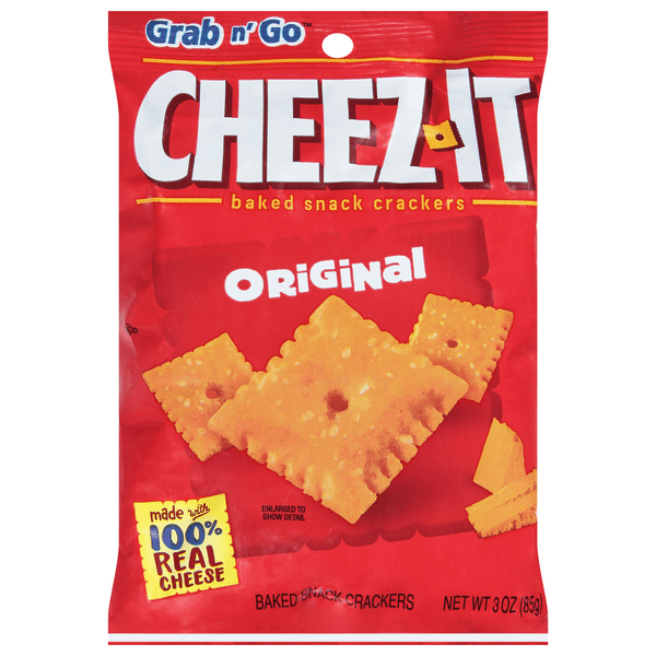 Cheez-it Grab N Go! Crackers Baked Snack