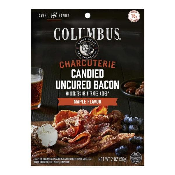 Columbus Charcuterie Candied Uncured Bacon Maple