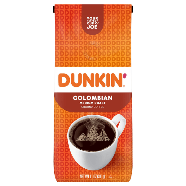 Dunkin Donuts Coffee Ground Medium Roast Colombian