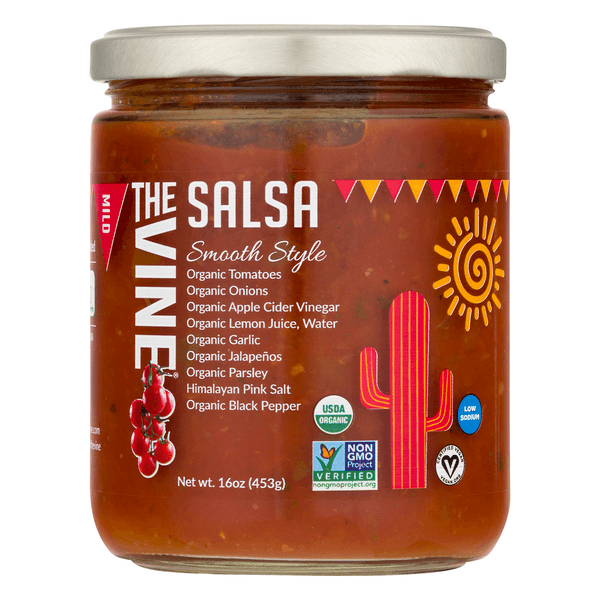 The Vine Salsa Smooth Style Mild Organic