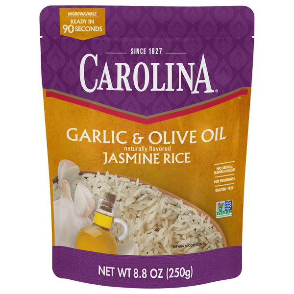 Carolina Jasmine Rice Garlic & Olive Oil Ready To Serve
