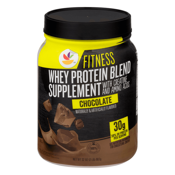 Stop & Shop Fitness Whey Protein Powder Chocolate