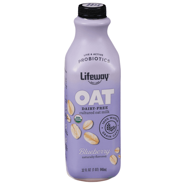 Lifeway Oat Dairy-Free Blueberry Maple Cultured Oat Milk