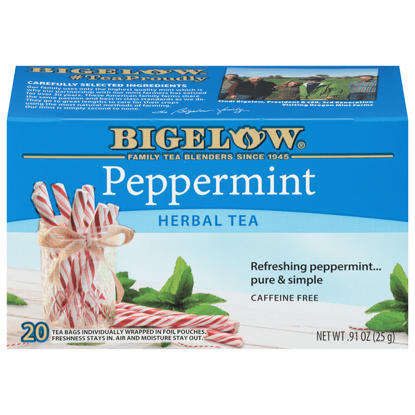 Bigelow Herbal Tea Caffeine Free Peppermint