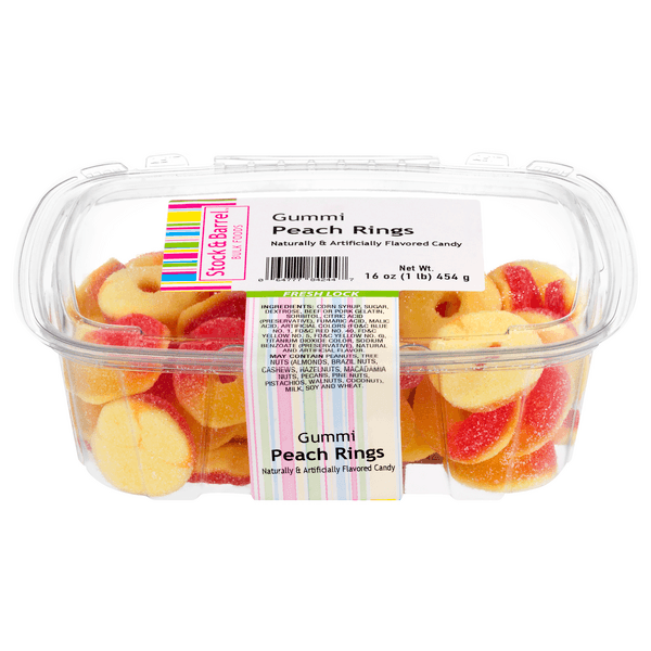 Stock & Barrel Gummi Rings Peach