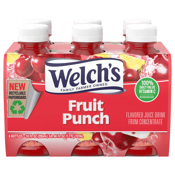 Welch'S Fruit Punch Juice Drink