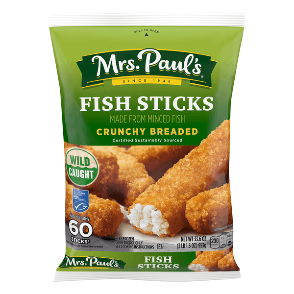 Mrs. Paul'S 100% Real Fish Crunchy Fish