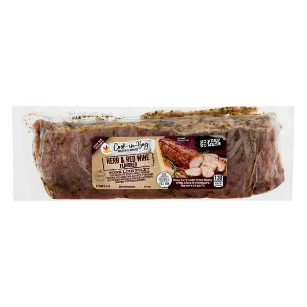 Giant Cook-In-Bag Pork Loin Filet Herb & Red Wine