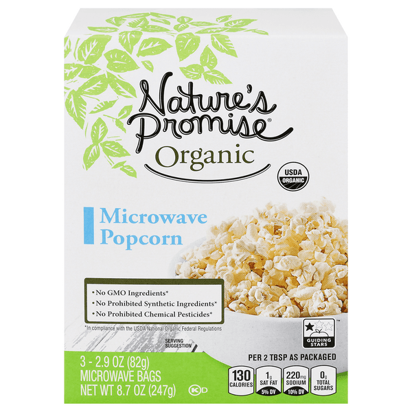 Nature'S Promise Organic Microwave Popcorn