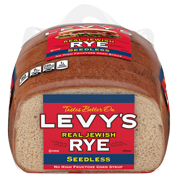 Levy'S Seedless Real Jewish Rye Sliced Bread
