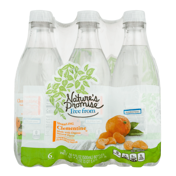 Nature'S Promise Free From Sparkling Water Clementine