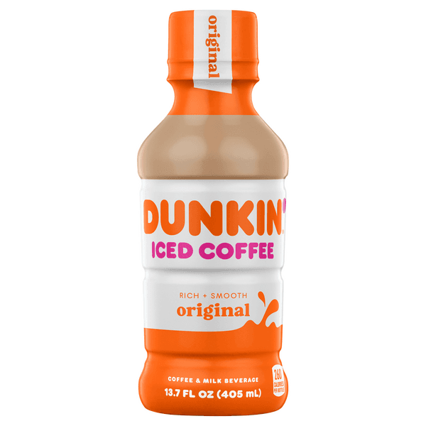 Dunkin Donuts Iced Coffee Beverage Original