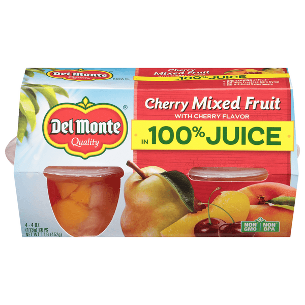 Is it Mustard Free? Del Monte Mixed Fruit In Light Syrup Cherry Cups