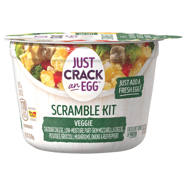 Just Crack An Egg Veggie Scramble Breakfast Bowl Kit