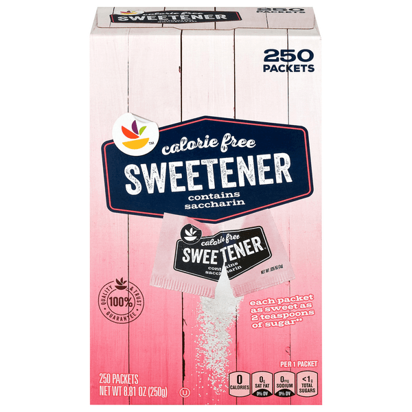 Stop & Shop Sweetener Calorie Free Packets (Contains Saccharin