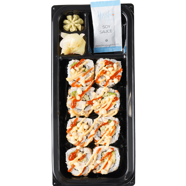 Hissho Sushi Spicy Chicken California Roll Cooked (Avail. 11Am - 7Pm