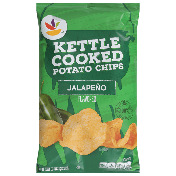 Stop & Shop Kettle Cooked Jalapeno Flavored Potato Chips