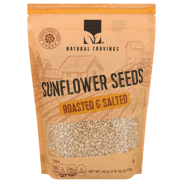 Natural Cravings Sunflower Seeds Roasted & Salted