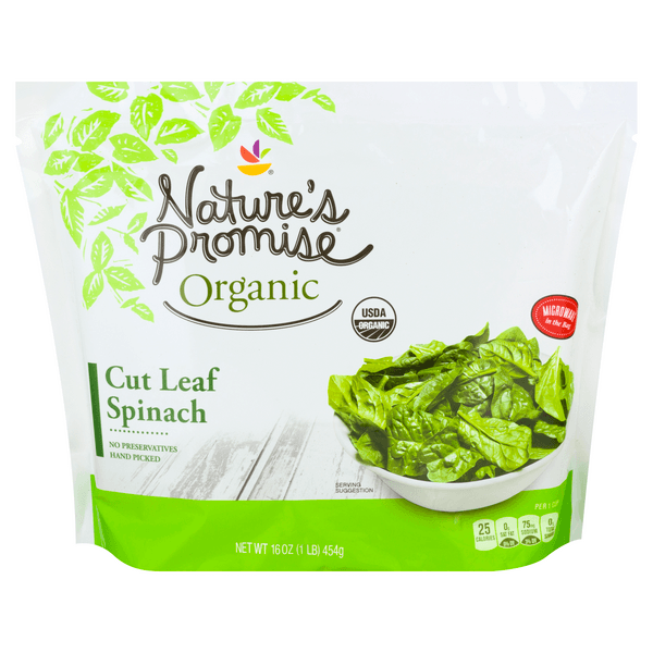 Nature'S Promise Organic Cut Leaf Spinach