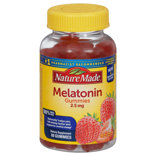 Nature Made Dietary Supplement Gummies Melatonin