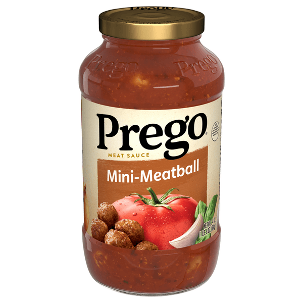 Prego Meat Pasta Sauce Mini-Meatball