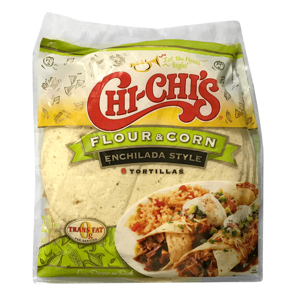 Chi-Chi'S Enchilada Style Flour & Corn Tortillas