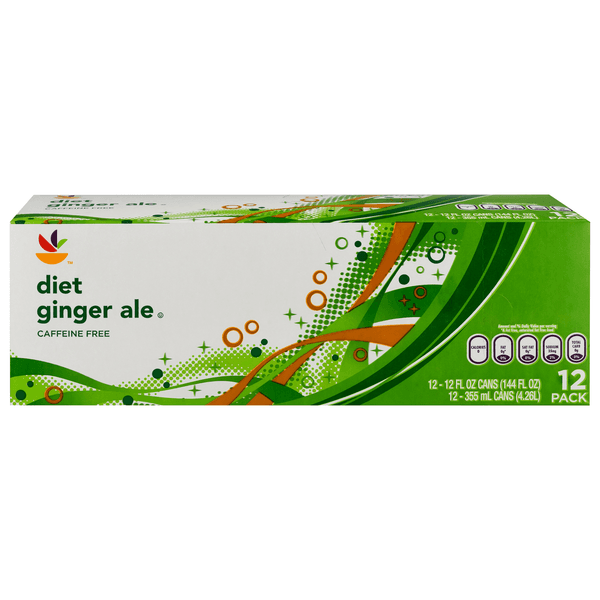 Stop & Shop Diet Ginger Ale Soda Caffeine Free