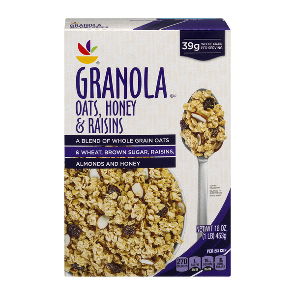 Stop & Shop Granola Oats Honey & Raisins