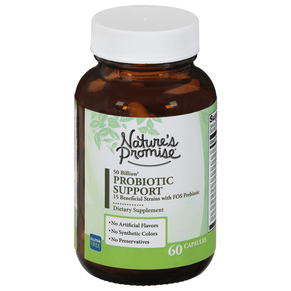 Nature'S Promise Probiotic Support Capsules Gluten Free