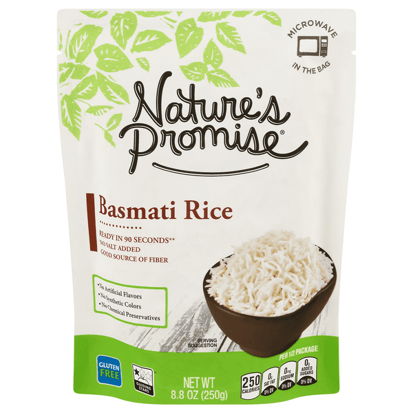 Nature'S Promise 90 Second Basmati Rice Gluten Free