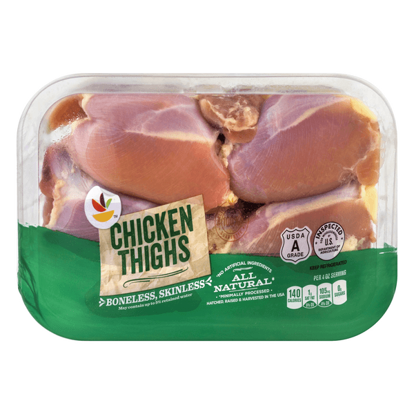 Stop & Shop Natural Boneless Skinless Chicken Thighs Fresh