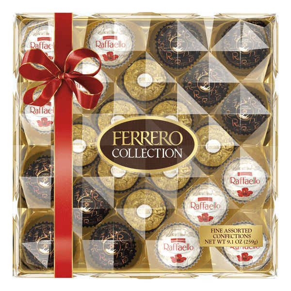 Ferrero Rocher Fine Assorted Confections Plastic Gift