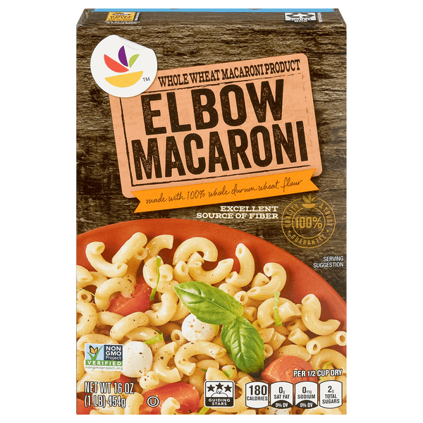 Stop & Shop Elbow Macaroni Pasta Whole Wheat