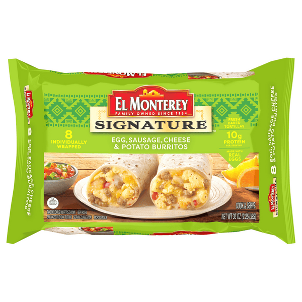 Is it Turmeric Free? El Monterey Signature Egg Sausage Cheese & Potato Burritos